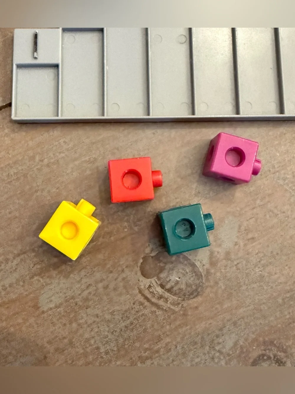 Math Linking Cubes Counting Blocks Manipulatives STEM Homeschool Preowned